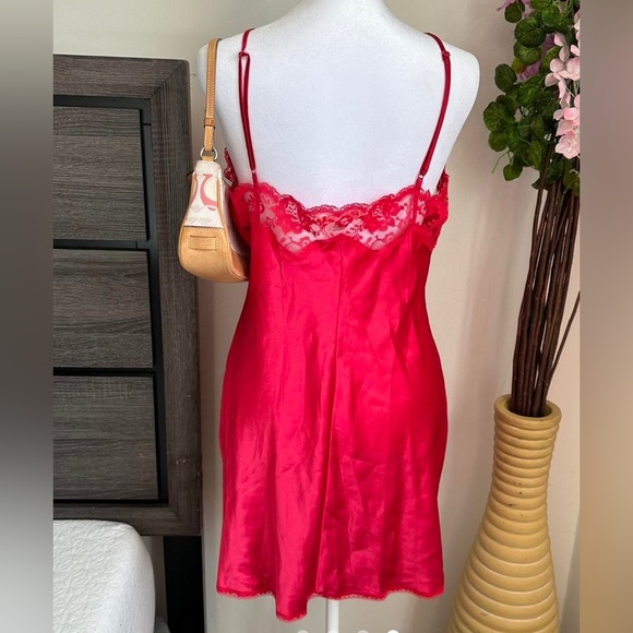 Y2k VICTORIA SECRET SLIP LACE DRESS - Picture 3 of 3